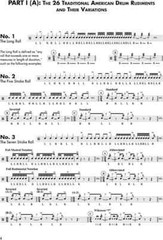 The 26 Traditional American Drumming Rudiments – With Roll Charts and Rudimen…