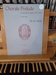 * Carl Parrish: Chorale Prelude on Jabes. Welsh Tune; organ (Witmark)