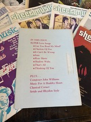 Sheet Music Magazine Lot 14 Vintage Publications 1979-1995 Mixed Genres Superman