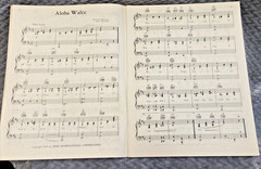 Hawaiian Vintage Golden Gate Folio Of Hawaiian Songs Music Book 1941 Guitar