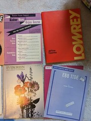 Lot Of Organ Music 8 Books And 2 Sheet Music Vintage Sheet Music