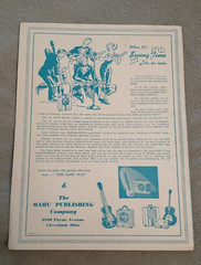 GENE AUTRY Sheet Music « Goodbye, Little Darlin&rsquo;, Goodbye » 1941 Oahu Promo w/TAB
