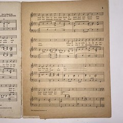 Antique 1920 The Japanese Sandman Song Sheet Music by Egan & Whiting