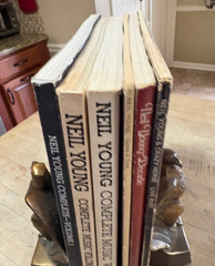 Collection of Neil Young Complete Music (3 Vols) + 3 more Guitar Songbooks (6)