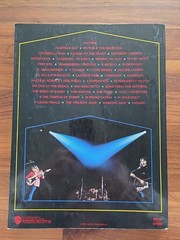 Rush Deluxe Anthology Sheet Music ~ 1981 ~ Piano/Guitar/Vocal ~ 207 pp. No Cover