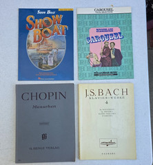 Lot of Vintage Sheet Music Bundle Show Tunes / Holidays / Classical – 6lbs