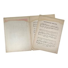 1901 Newsboy&rsquo;s Helper – Vintage Sheet Music