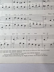 4 Christmas Piano books and sheet music White Christmas By Irving Berlin 1942