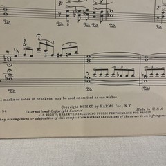 Vintage George Gershwin « Rhapsody in Blue » Piano Score Presentation copy Harms