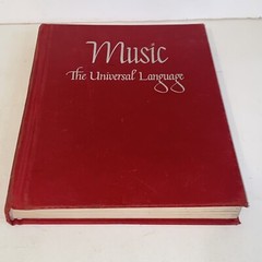 Vintage 1941 Music The Universal Language Hardcover Sheet Music Song Book