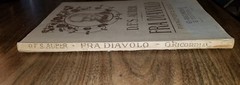 Antique Sheet Music Book D.F.S. Auber: Fra Diavolo Piano G. Ricordi & C. Italy