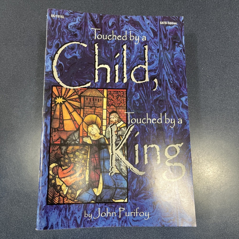 Lot of 17 Choral Music Books “Touched By A King” Christmas Cantata