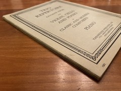 Trio Repertoire Favorite pieces For Violin, Cello And Piano – Piano Book