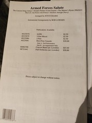 Armed Forces Salute -SATB Arranged By Joyce Eilers