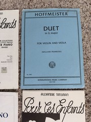 Lot Of 6 Piano And Violin Sheet Music Vintage