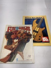 2- Mel Bay Guitar Instruction Books- Fun W/Guitar, Electric Bass Guitar 2