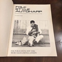 Folk Style Autoharp Harry Taussig 1967 Oak Publications Music Instruction Book