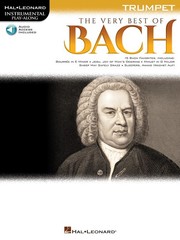 The Very Best of Bach for Trumpet Solo Sheet Music Play-Along Book Online Audio