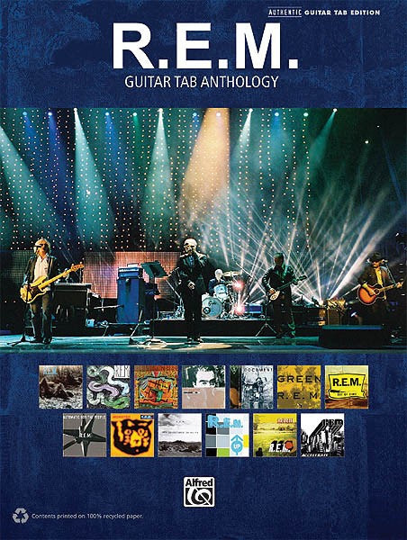 R.E.M. Guitar Tab Anthology Greatest Hits Sheet Music Pop Rock Songs Book