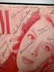 Jim -1941 sheet music – Dinah Shore cover photo/signed By Multiple Artist