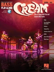 Cream Sheet Music Bass Play-Along Book and Audio NEW 000146159