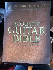 Acoustic Guitar Bible *song book *sheet music *tablature