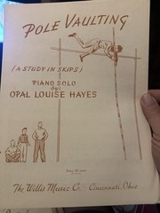 O 9×12 3-pack Of Gymnastics Sheet Music (easy piano)