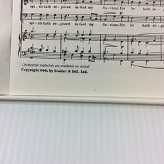 Magnificat and Nunc Demittis in C Op 115 Stanford Choral Sheet Music Octavo Lot