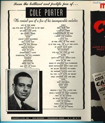 Cole PORTER – IT’S ALL RIGHT WITH ME: Can-Can – &rsquo;53 Broadway song sheet