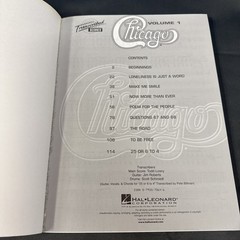 Chicago – Transcribed Scores – Volume 1 Sheet Music – #HL000672367