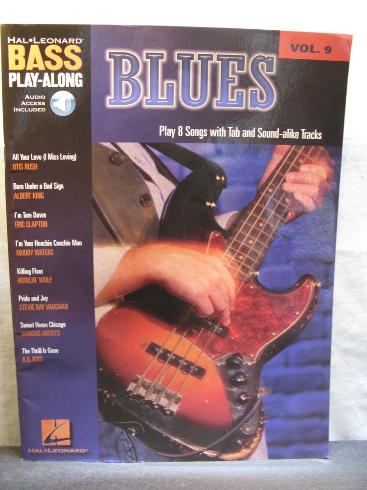 Bass Play-Along Blues-Hal Leonard
