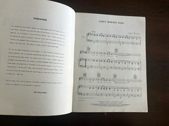 Gordon Lightfoot Songbook folio Early Morning Rain