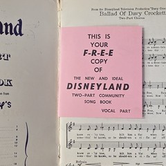 Disneyland Two-Part Community Song Book for Choir Voice/Piano Hansen CH 2441