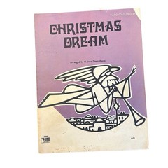 Vtg 1937 Christmas Dream Piano Solo Sheet Music Jean Diestelhorst Hansen Rare