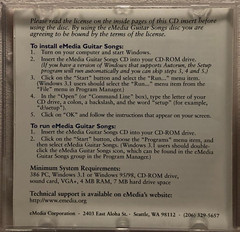 E Media Guitar Song Window Cd Rom Volume One NIB 🔔
