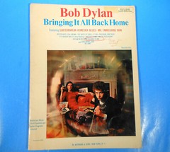 BOB DYLAN SONG BOOK ~ BRINGING IT ALL BACK HOME~ VINTAGE SOFT COVER U.S.A.