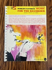Lot of 6 VTG Books for RECORDER Method Sheet Music Soprano Alto PB Instruction