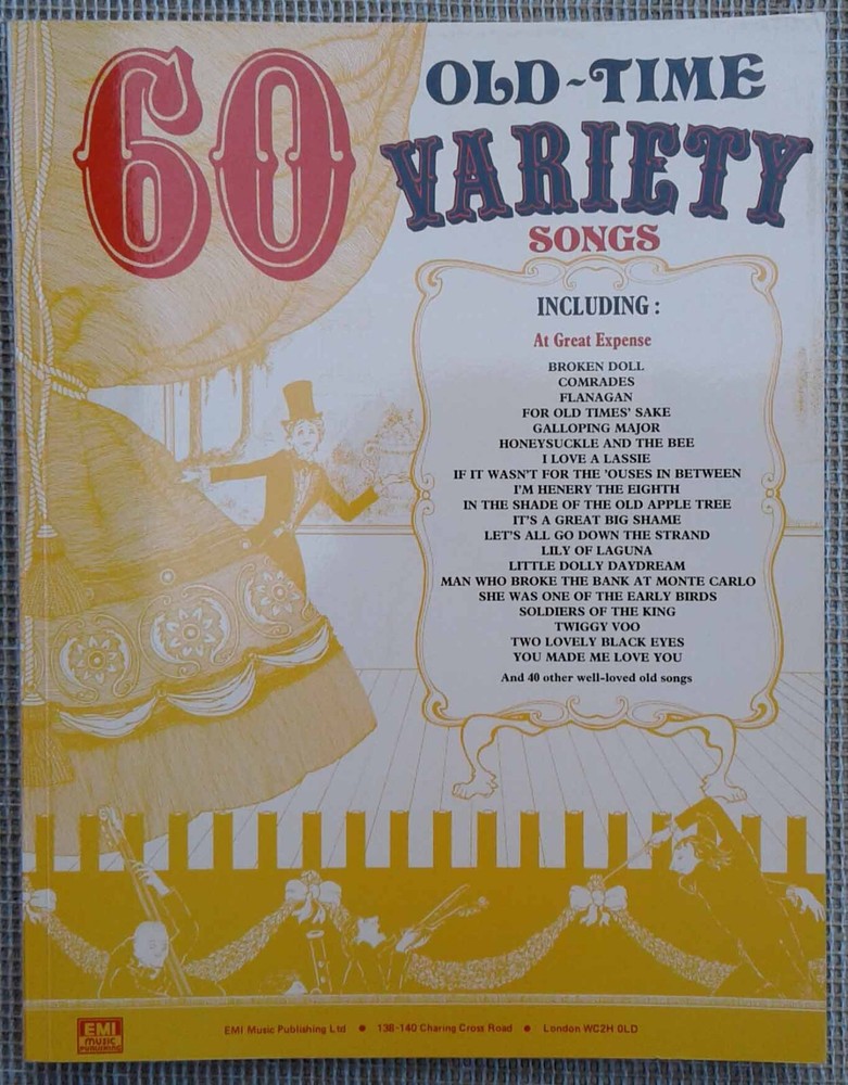 SHEET MUSIC & BOOKLETS FOR PIANO AND VOICE – LAST FEW.