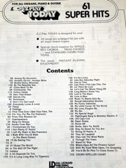 LOWERY EZ PLAY Sheet Music 61 SUPER Hits MEMORABLE SONGBOOK Piano Organ Guitar