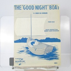 The Good Night Boat Sheet Music Piano Solo John W Schaum 1958