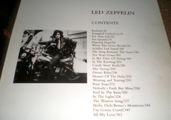 Led Zeppelin COMPLETE Band Score Volume 2 SONGBOOK 1991 Tab all Parts 376 Pages