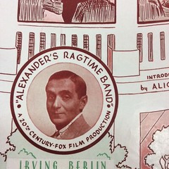 Alexanders Ragtime Band Irving Berlin 20th Century Fox Vintage Sheet Music