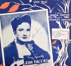 1934 Fox Trot Sheet Music Jazz What A Diff&rsquo;rence A Day Made Joan Brooks Antique