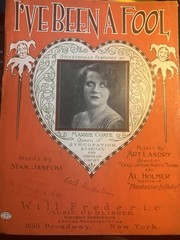 P 3-pack of Vintage 9×12 Sheet Music