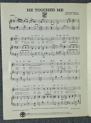 H Touched Me Solo & Piano Acc. Words & Music by William J. Gaither (1963)