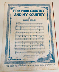 4 Sheet Music Songs By Irving Berlin 1917-1919