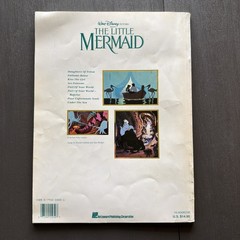 The Walt Disney Company, The Little Mermaid, Piano Vocal/Sheet Music 1990