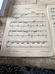 Sparkles VTG 1941 Sheet Music By Ella Ketterer Piano Solo