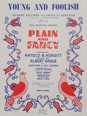 YOUNG AND FOOLISH Piano Sheet Music, Uke Tabs & Lyrics 1954