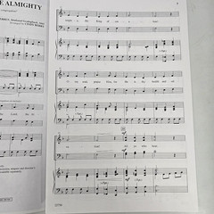 Praise To The Lord Almighty SATB Choir Lyrics Piano Church Sheet Music Christian